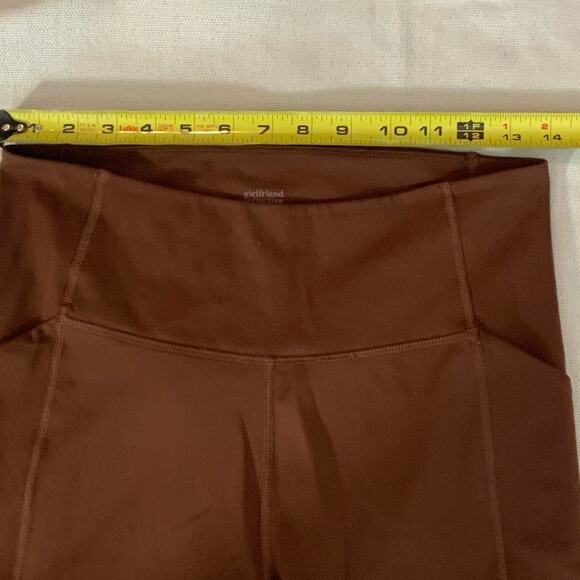 Girlfriend Collective brown high-rise leggings - Picture 4 of 5